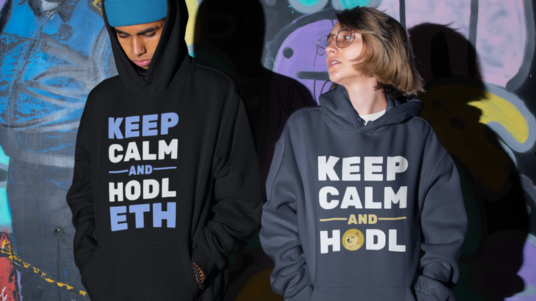 Keep Calm Crypto Hoodies