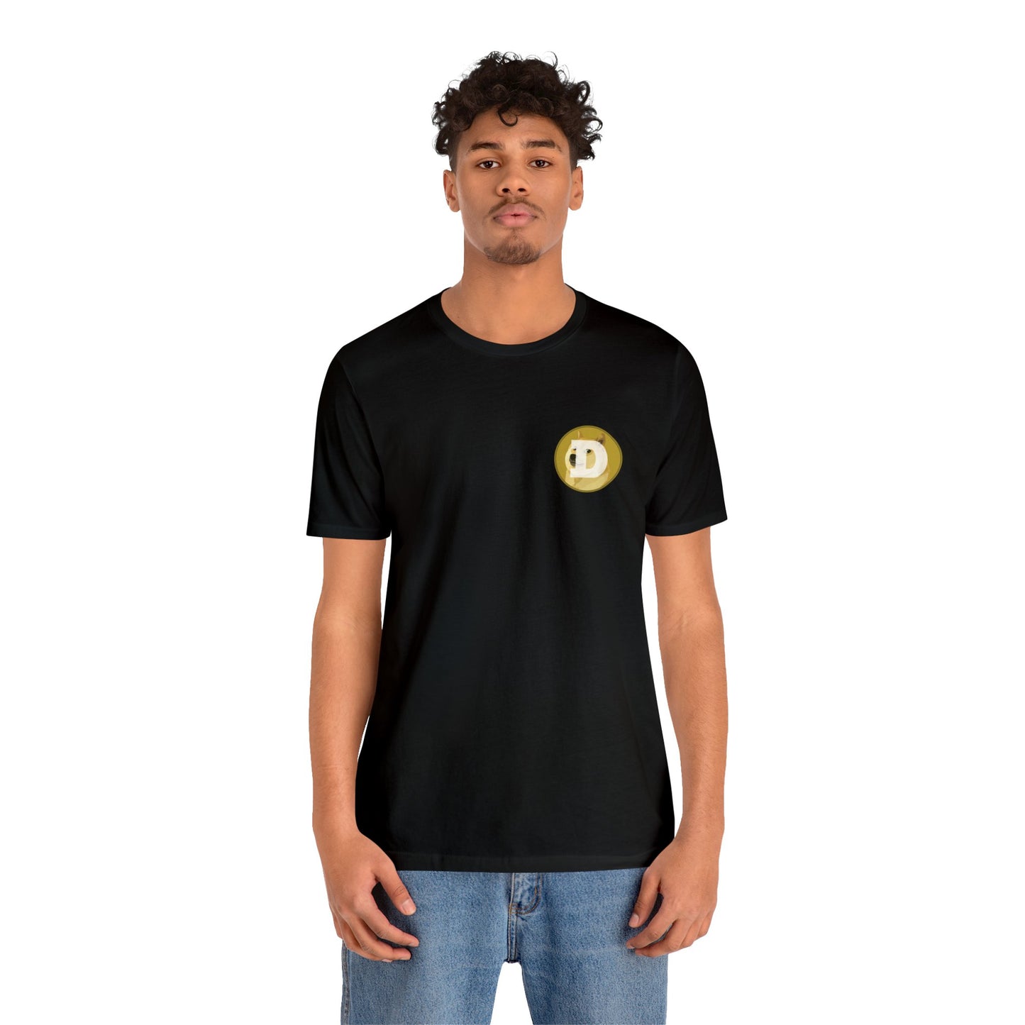 Original Dogecoin Logo With D Inside In Small T-Shirt
