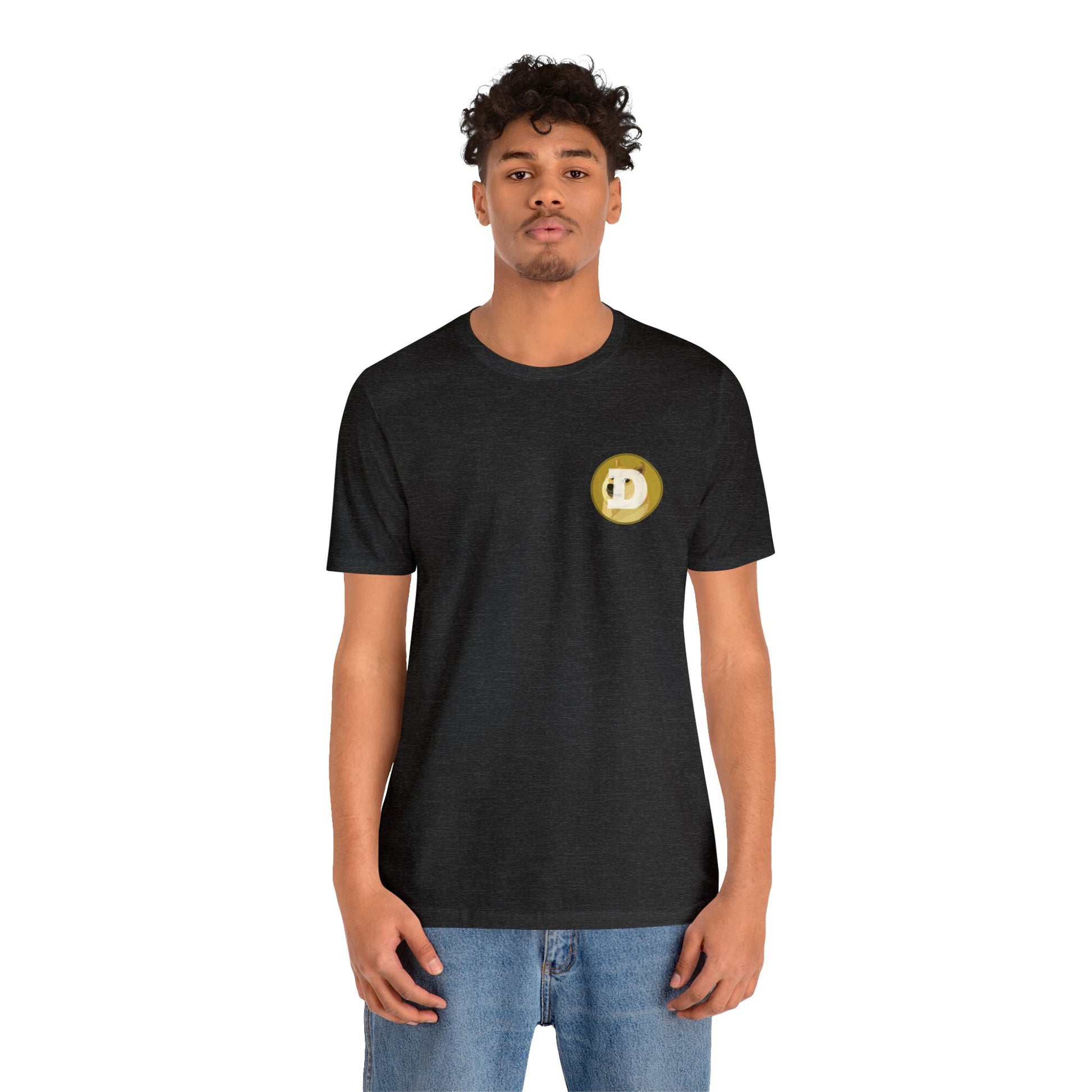 Original Dogecoin Logo With D Inside In Small T-Shirt